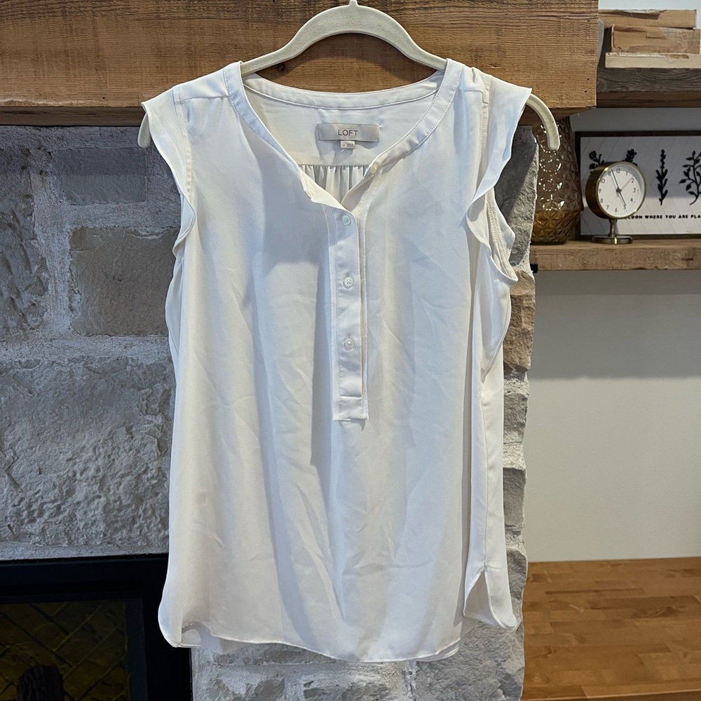 Loft Henley blouse